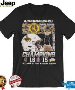 Wyoming Cowboys Arizona Bowl 2023 Champions December 31 2023 Arizona Stadium Shirt