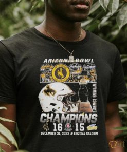 Wyoming Cowboys Arizona Bowl 2023 Champions T shirt