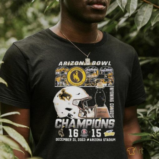 Wyoming Cowboys Arizona Bowl 2023 Champions T shirt