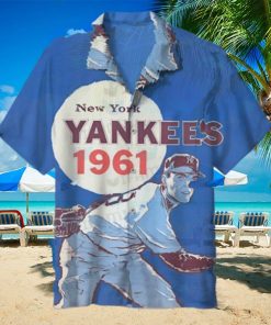 Yankees Hawaiian Shirt Reverse Retro 1961 New York Yankees Gift