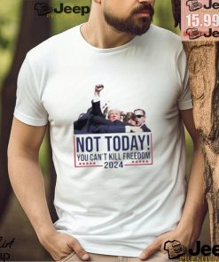 Not Today You Can’t Kill Freedom 2024 Attempted Assassination Of Donald Trump Classic T Shirt