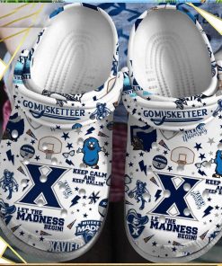 Xavier Musketeers Ncaa Sport Blue Crocs