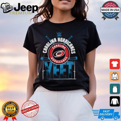 YEET Carolina Hurricanes Hockey logo shirt