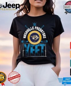 YEET Nashville Predators Hockey logo shirt