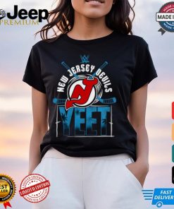 YEET New Jersey Devils Hockey logo shirt