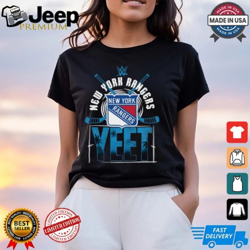 YEET New York Rangers Hockey logo shirt