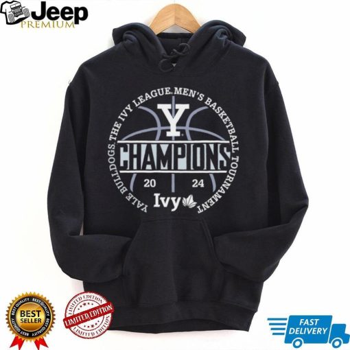 Yale Bulldogs 2024 The Ivy League Men’s Basketball Conference Tournament Champions shirt