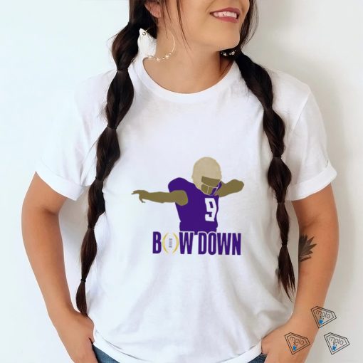 Washington Huskies Michael Penix Jr. bow down college football champions shirt