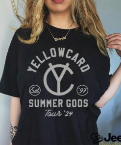 Yellowcardband Yellowcard Summer Gods Tour Shirt