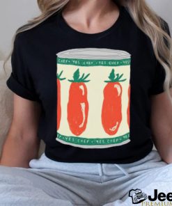 Yes Chef Tomato Tee Shirt