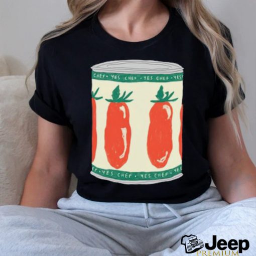 Yes Chef Tomato Tee Shirt