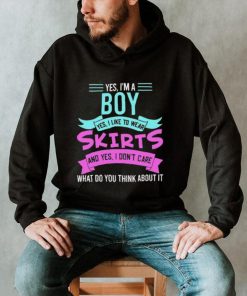 Yes, I’m A Boy Yes, I Like Wear Skirts Femboy Anime Japanese Shirt