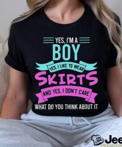 Yes, I’m A Boy Yes, I Like Wear Skirts Femboy Anime Japanese T shirt