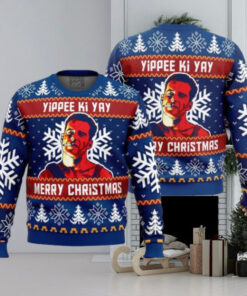 Yippee Ki Yay Die Hard Ugly Christmas Sweater Gift For Men And Women Holiday 2024