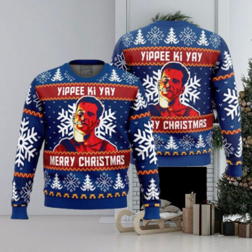 Yippee Ki Yay Die Hard Ugly Christmas Sweater Gift For Men And Women Holiday 2024