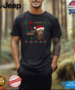 Yo Soy Groot Ugly Christmas shirt featuring a festive and humorous design with Groot from 