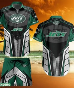 York Jets NFL Summer Hawaiian Shirt And Short For Best Fans New Trends For This Summer Beach