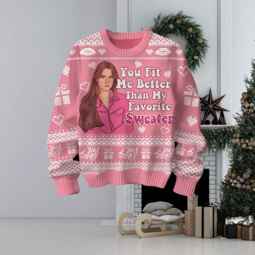 You Fit Me Better Than My Favorite Sweater Lana Del Rey Valentine Sweater