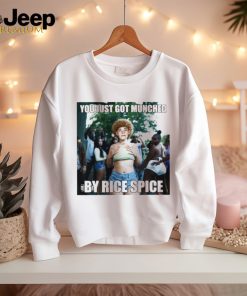 You just got munched by rice spice shirt