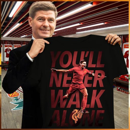 You’ll never walk alone Steven Gerrard Liverpool F.C. shirt