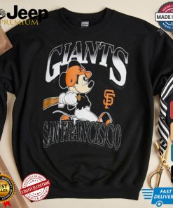 Youth Black San Francisco Giants Disney Game Day T Shirt