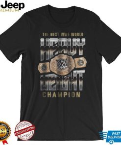 Youth Black WWE The Next World Heavyweight Champion T Shirt