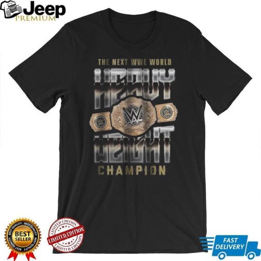 Youth Black WWE The Next World Heavyweight Champion T Shirt