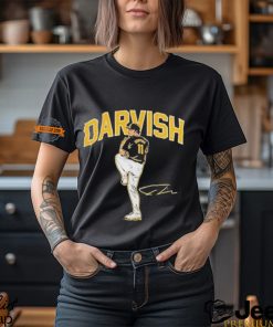 Yu Darvish San Diego Padres Ace Pose Signature 2024 T Shirt