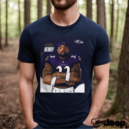 The New King In Baltimore Derrick Henry Football Shirt