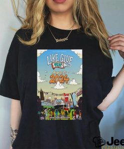 Like Glue Fridays Aug 17 2024 Atlanta GA Poster Shirt