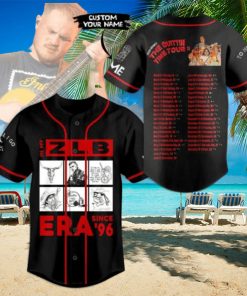 Zach Bryan The Quittin Time Tour 2024 Custom Baseball Jersey