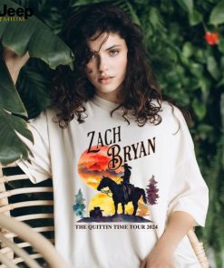 Zach Bryan The Quittin Time Tour 2024 Shirt Merch Fan Unisex Sweatshirt