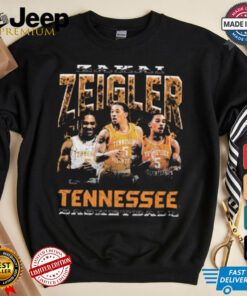 Zakai Zeigler Tennessee Volunteers Basketball 90s Graphic NCAA 2024 t shirt