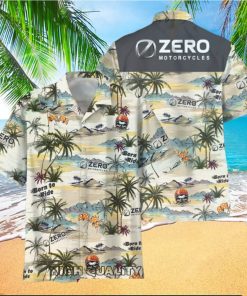 Zero Motorcycles Tropical Island Unisex Hawaiian Shirt