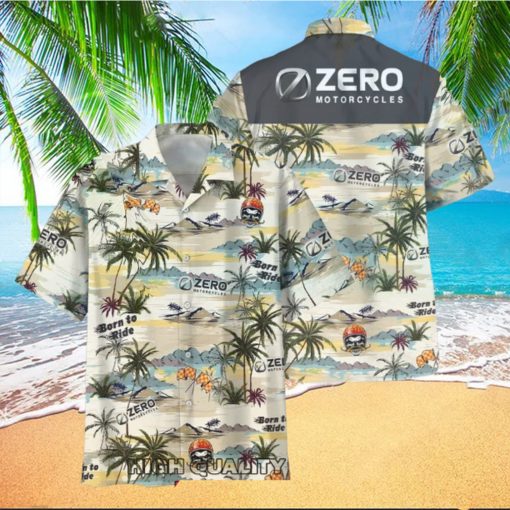 Zero Motorcycles Tropical Island Unisex Hawaiian Shirt