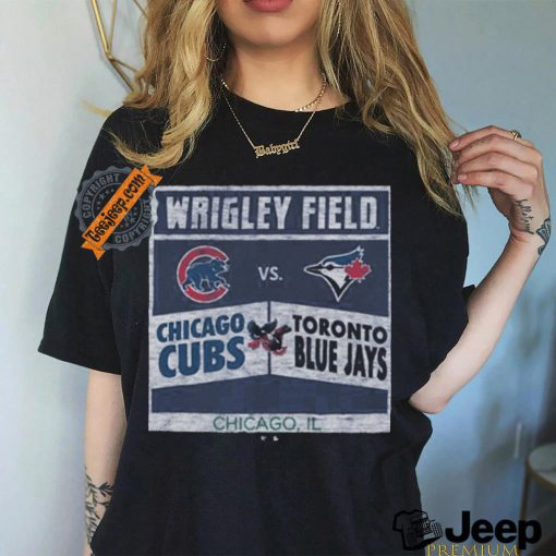 Wrigley Field Toronto Blue Jays vs Chicago Cubs 2024 Dueling Franklin T shirt