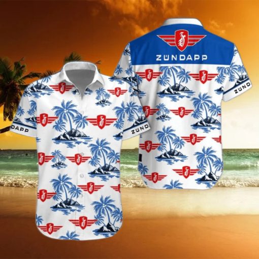 Zundapp Hawaiian Shirt Style Classic Oversized Hawaiian