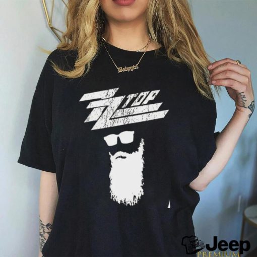 Zz Top Rock Band Logo Oversize T Shirt