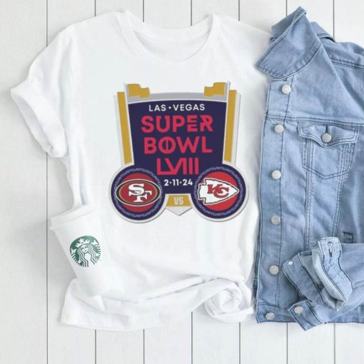 an Francisco 49ers Vs Kansas City Chiefs WinCraft Super Bowl LVIII Matchup Collector’s Pin T shirt