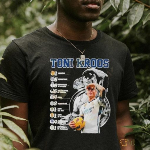 Toni Kroos Special Thank You Real Madrid Football Club Shirt