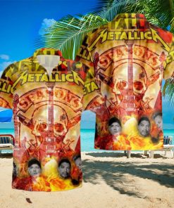 Metallica 72 Seasons Fan Editon 2024 Summer Trend Fan Gifts Hawaiian Shirt