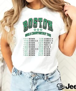 boston championship tour crewneck shirt