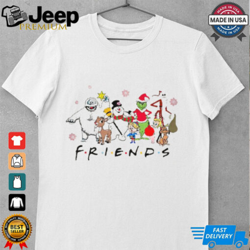 Grinch characters friends merry Christmas 2024 shirt