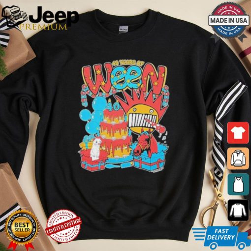 Ween 40Th Anniversary Tour Shirt