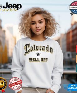 colorado buffaloes well off shirt