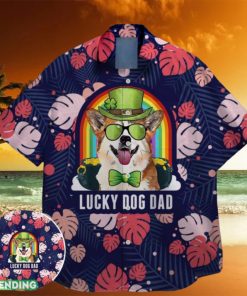 corgi are lucky charm green shamrock bigfoot st paddys vibes on st patrick day hawaiian shirt stylish