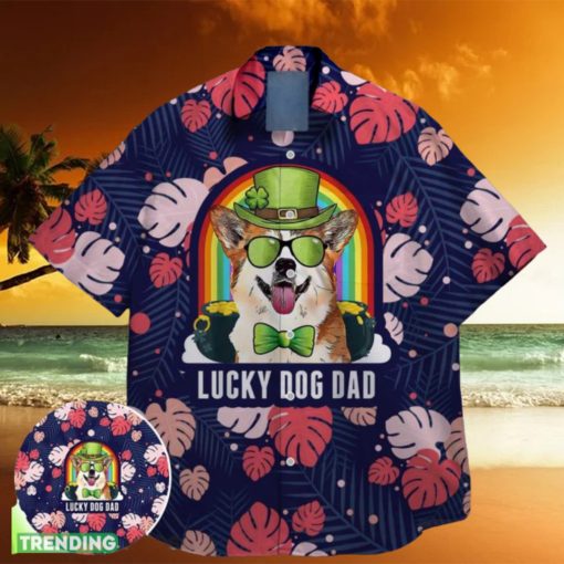 corgi are lucky charm green shamrock bigfoot st paddys vibes on st patrick day hawaiian shirt stylish