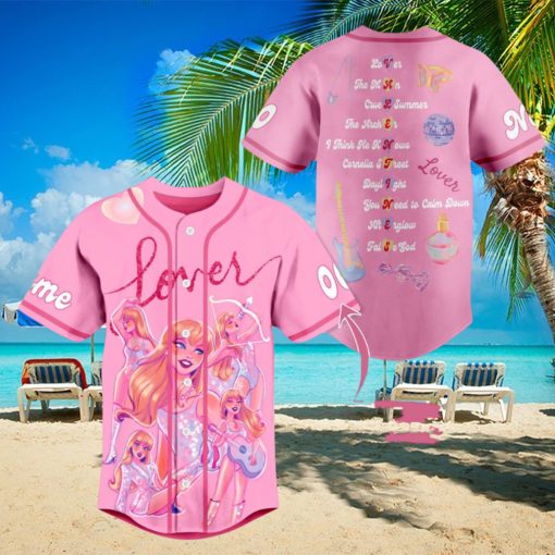 Lover Valentine Taylor Swift Custom Baseball Jersey