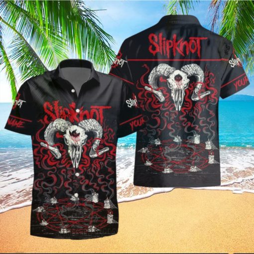 Personalized Slipknot Goat Metal Music Hawaiian Shirt