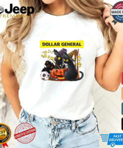 dollar general halloween black cat shirt